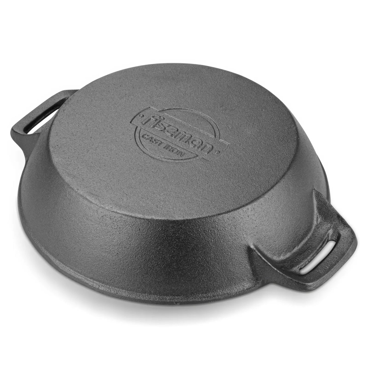 Non-Stick Cast Iron Shallow Casserole 30cm x 7cm 3.1L