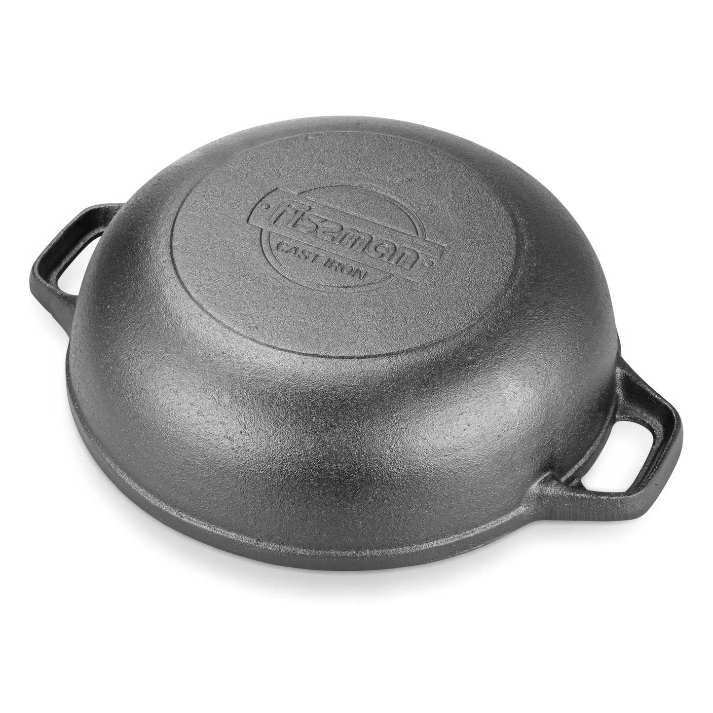 Non-Stick Cast Iron Shallow Casserole 27.3 x 8.8cm 3.4L