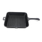 Cast Iron Square Grill Pan 26 x 4.5cm with Helper Handle