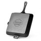 Cast Iron Square Grill Pan 26 x 4.5cm with Helper Handle