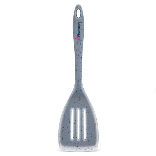 Silicone Slotted Turner Grey - 32cm