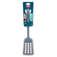 Silicone Slotted Turner Grey - 33.5cm