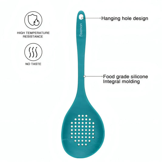 Slotted Spoon with Nylon And Silicone 34cm - LUCRETIA Series