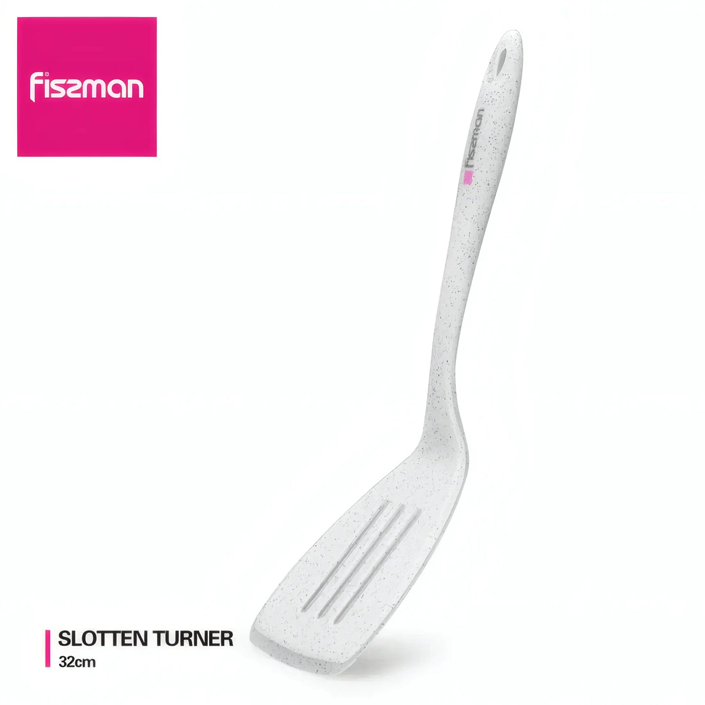 Silicone Slotted Turner 32cm - 1443 - BIANCA Series