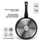 Frying Pan 22x4.8 cm with Induction Bottom (Aluminium with Non-stick Coating) - ANGELA Series