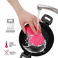 Stockpot 24x11 cm / 4.2 LTR with Glass Lid and Induction Bottom (Aluminium with Non-stick Coating) - ANGELA Series