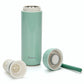 Thermal Infuser Flask Vacuum Stainless Steel Bottle 400ml Never Spill Over