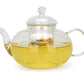 Tea Pot 1200ml With Glass Filter - Borosilicate Glass