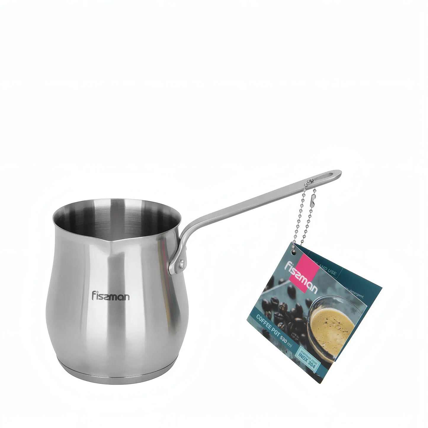 Coffee Pot 530ml Stainless Steel Greek Coffee Maker