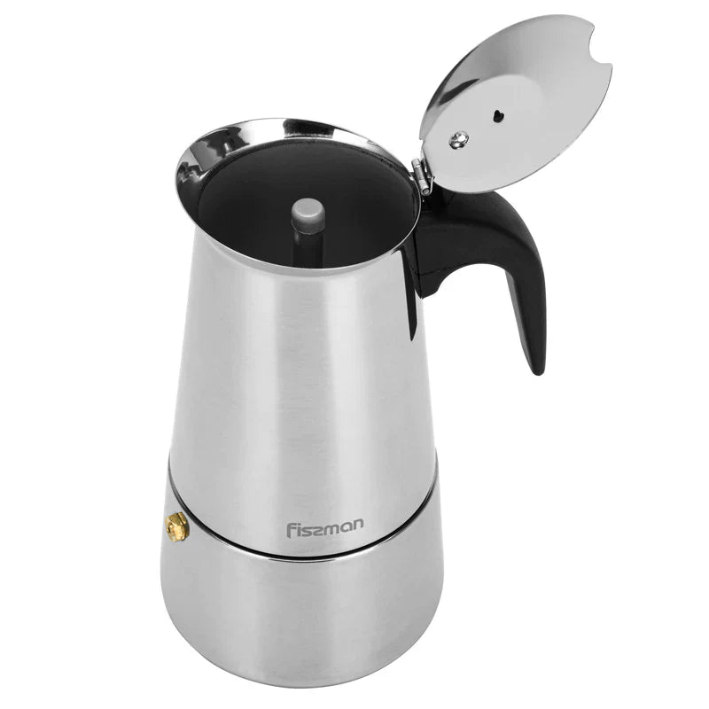 Coffee Maker 450ml for 9 Cups Stainles Steel