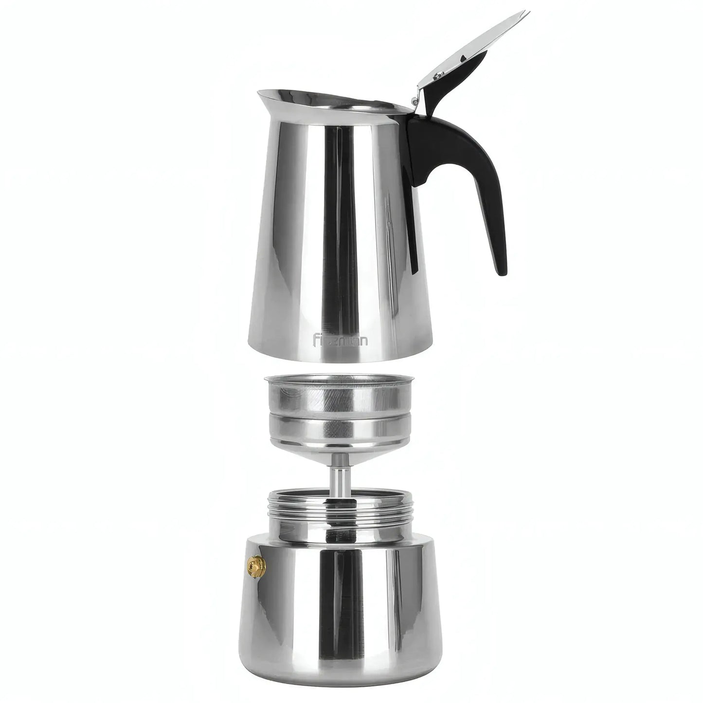 Coffee Maker 450ml for 9 Cups Stainless Steel