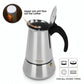 Coffee Maker 300ml For 6 cups - Stainless Steel