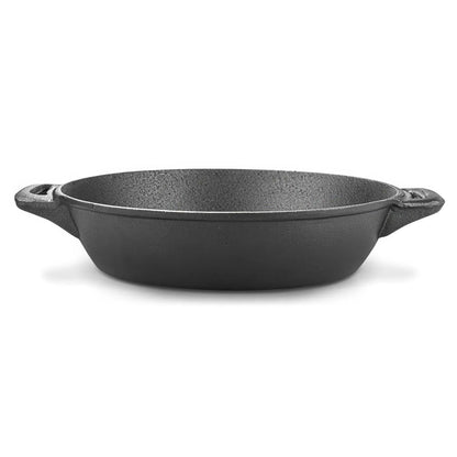 Non-Stick Cast Iron Shallow Casserole 30cm x 7cm  3.1L