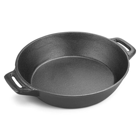 Non-Stick Cast Iron Shallow Casserole 30cm x 7cm  3.1L