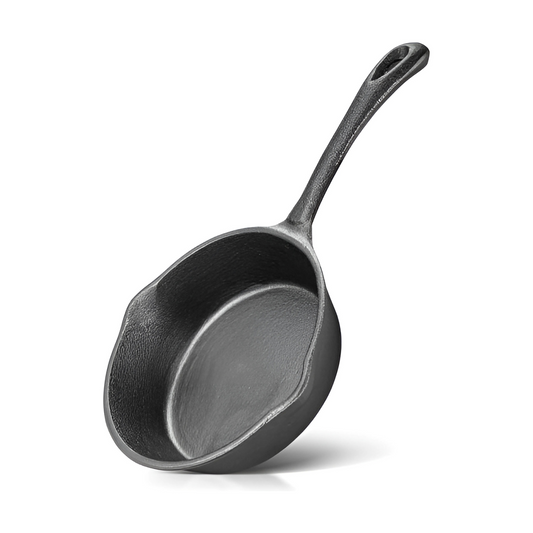 Non-Stick Cast Iron Frying Pan 16cm - Durable, Easy-Clean