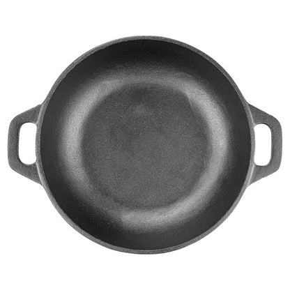 Non-Stick Cast Iron Shallow Casserole 27.3 x 8.8cm 3.4L