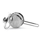 Saucepan 12 x 6.0 cm 06 LTR with glass lid stainless steel