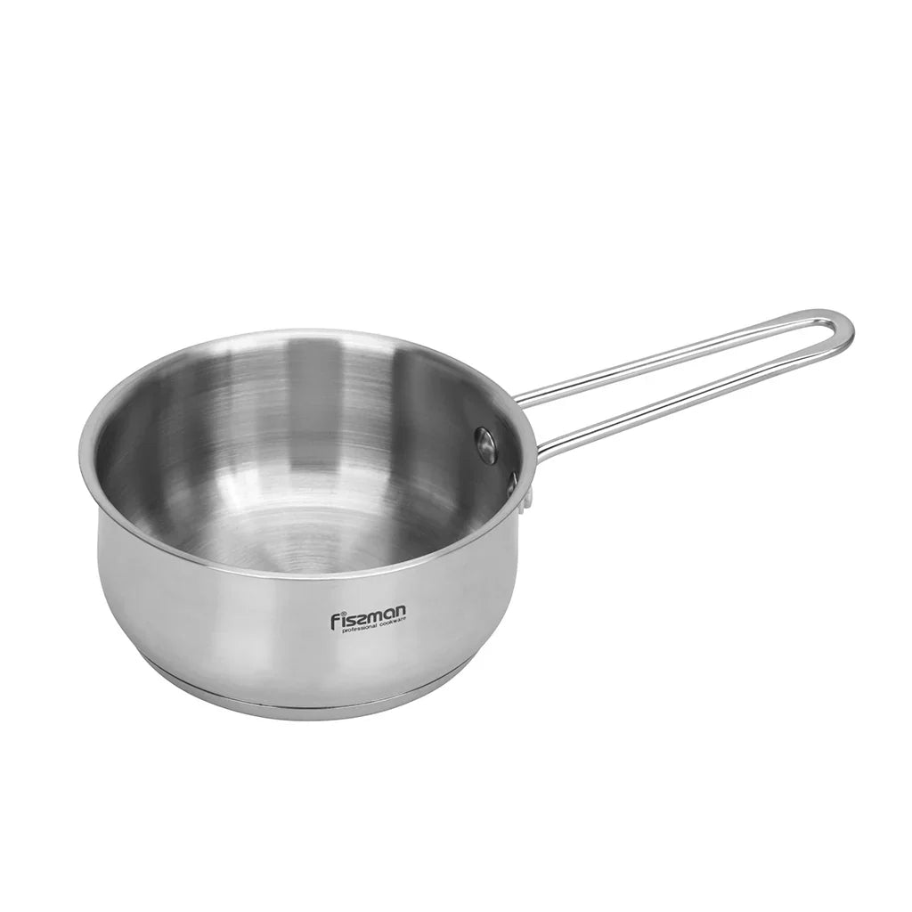 Saucepan GULLIVER 14x6.5cm / 0.9 LTR with Glass Lid