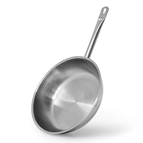 Frying Pan 28 x 6.5cm Stainless Steel