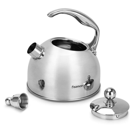 Whistling kettle 2.75 LTR stainless steel