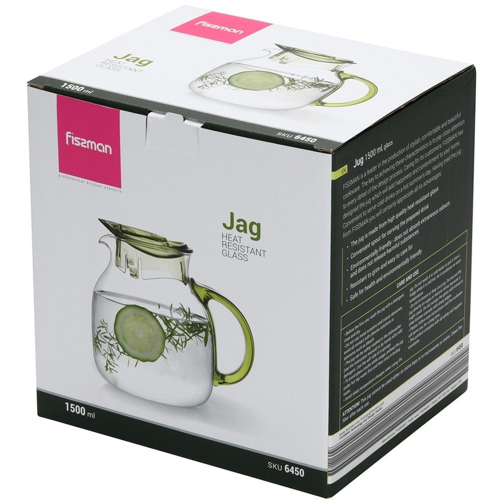 Jug 1500ml - Borosilicate Glass