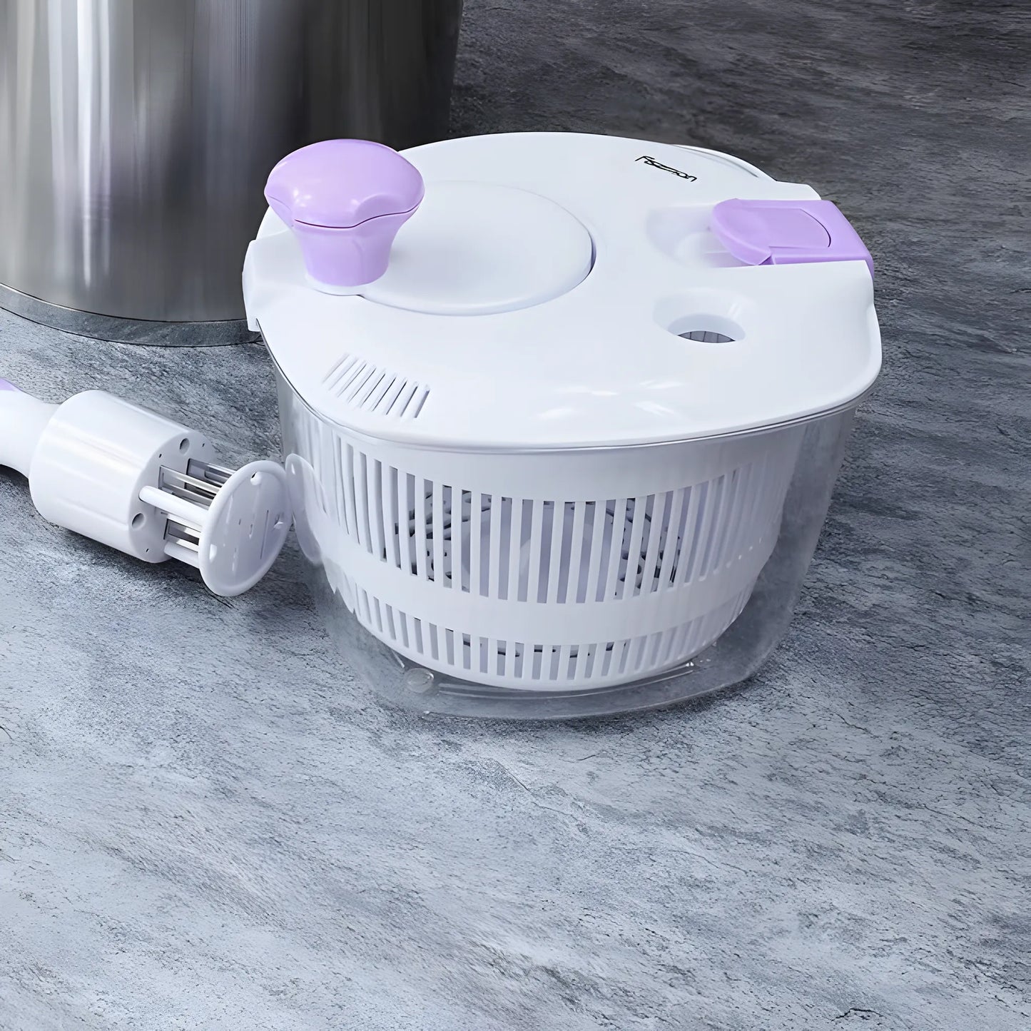 Salad And Herb Spinner 24.3x16.3 /4.0L (Plastic)
