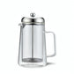 Double Wall French Press Coffee Maker 1000ml - Borosilicate Glass