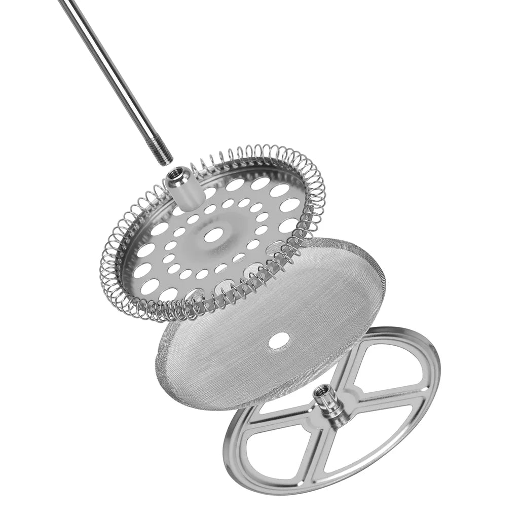 French Press Coffee Maker 600ml (Borosilicate Glass)