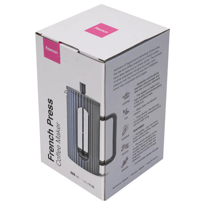French Press Coffee Maker 350ml (Borosilicate Glass)