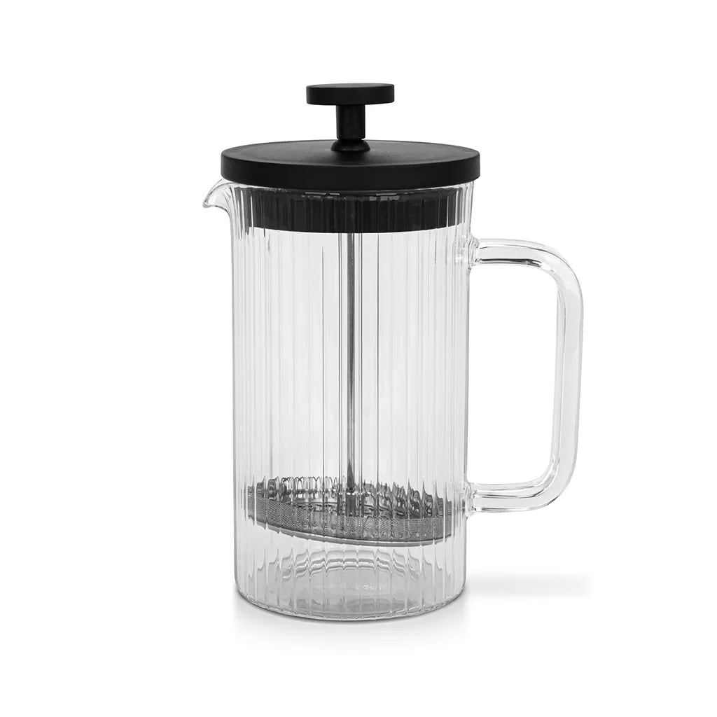 French Press Coffee Maker 600ml (Borosilicate Glass)