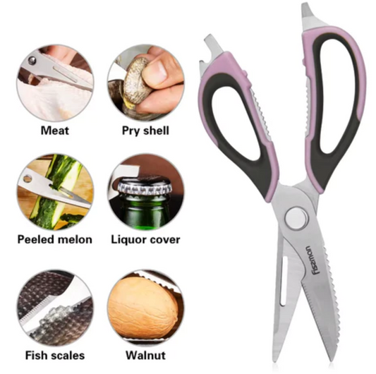 Kitchen Scissors 23cm Stainless Steel Multifunction