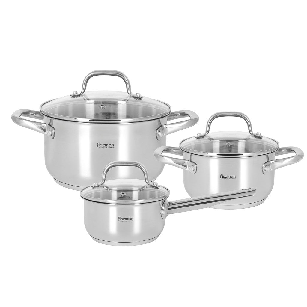 Comprehensive Stainless Steel Cookware Set