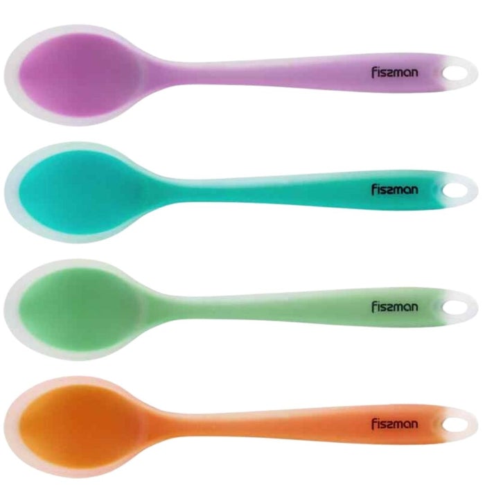 Silicone Spoon - AQUARELLE Series Turquoise