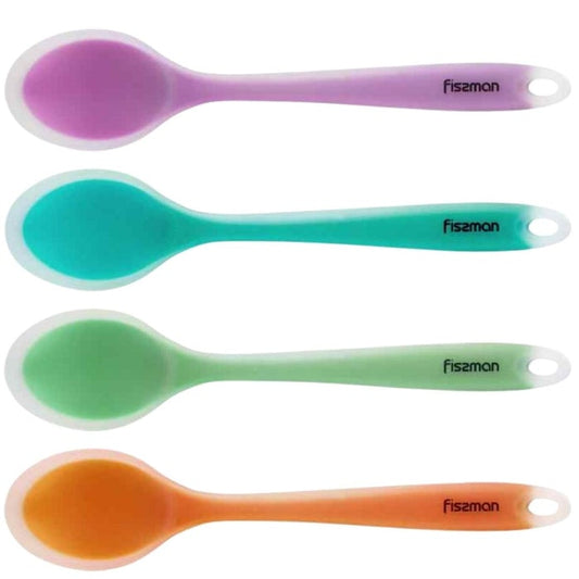 Silicone Spoon - AQUARELLE Series Turquoise