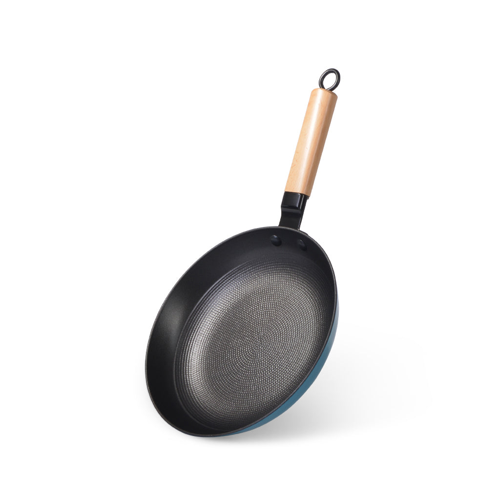 FISSMAN Non-stick Frying Pan - 24 x 4.5CM - Bonus 2 Free Orange Silicone Heat Resistant Mats