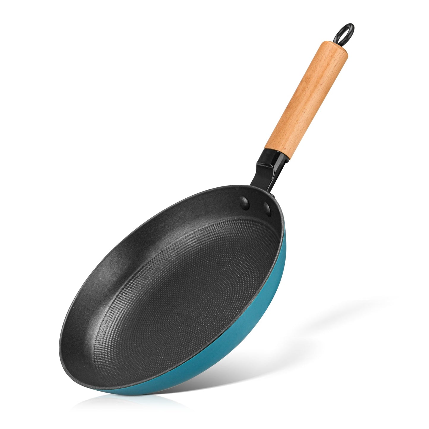 FISSMAN Non-stick Frying Pan - 24 x 4.5CM - Bonus 2 Free Orange Silicone Heat Resistant Mats