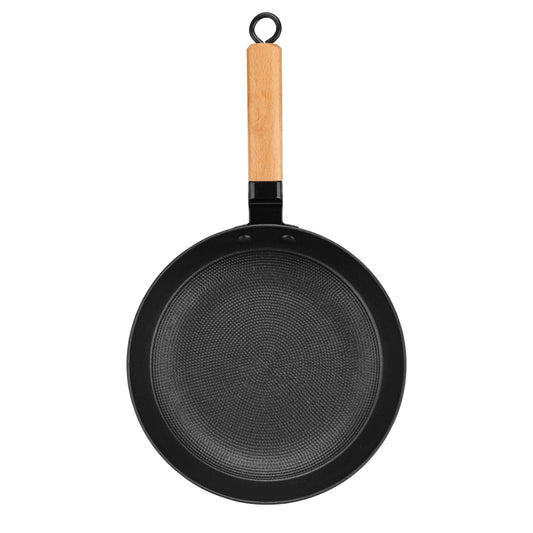 FISSMAN Non-stick Frying Pan - 24 x 4.5CM - Bonus 2 Free Orange Silicone Heat Resistant Mats