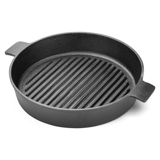 Grill pan 26 x 5.5 cm - Cast iron