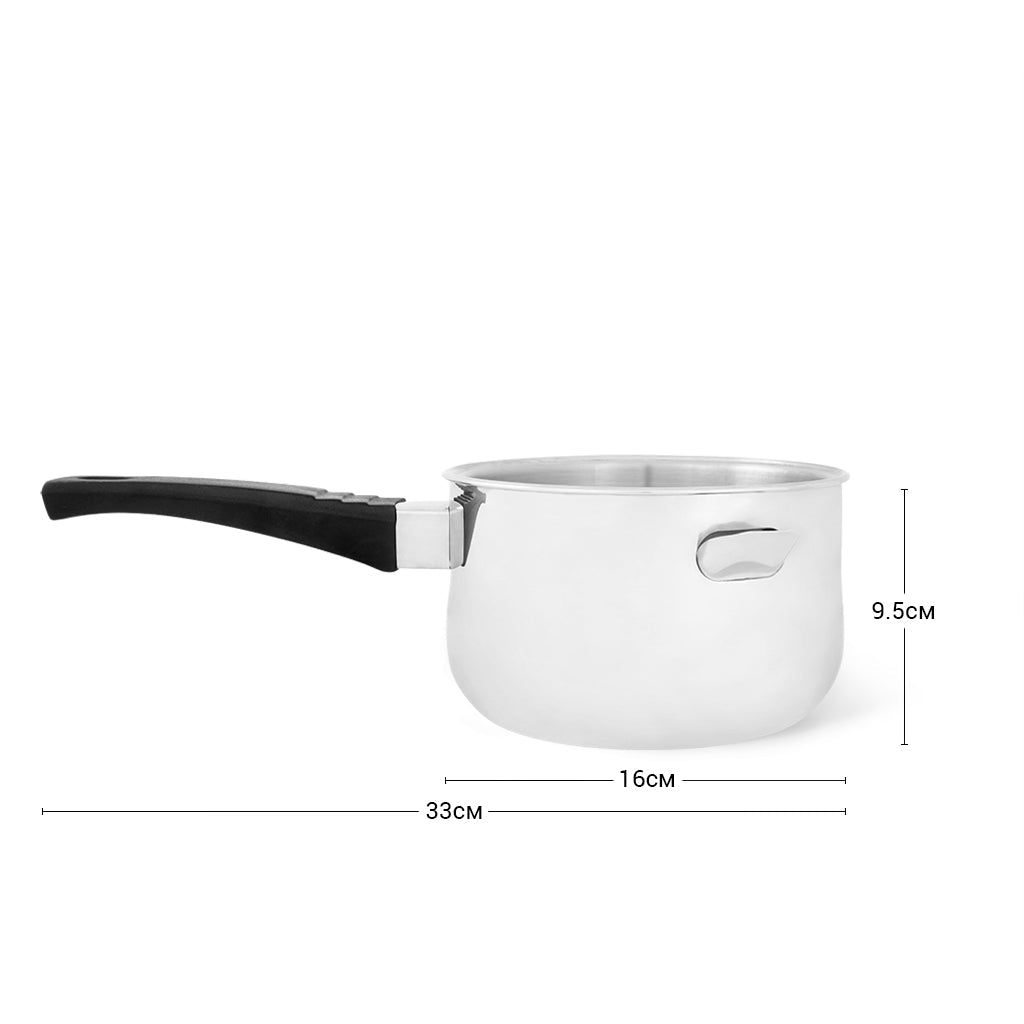 Double wall saucepan bain-marie 16x9.5 cm / 950 ml