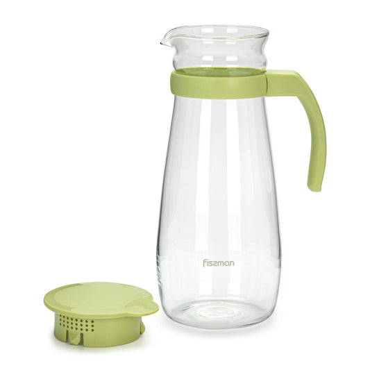 Jug 1300 ml with filter (glass) - Twin Pack