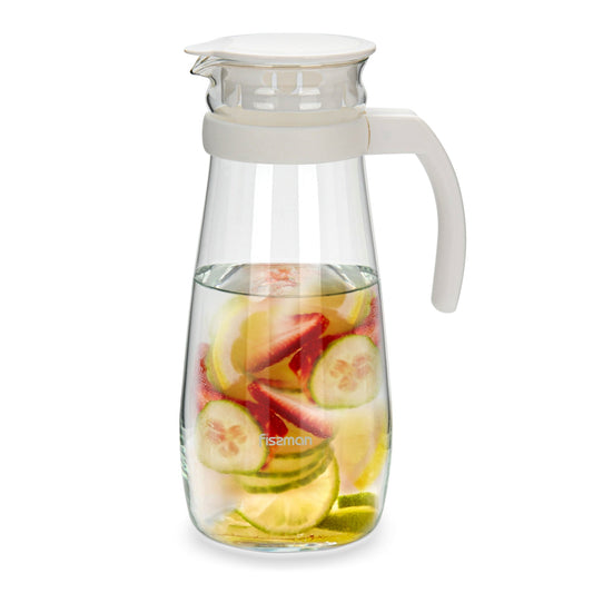 Jug 1300 ml with filter (glass)