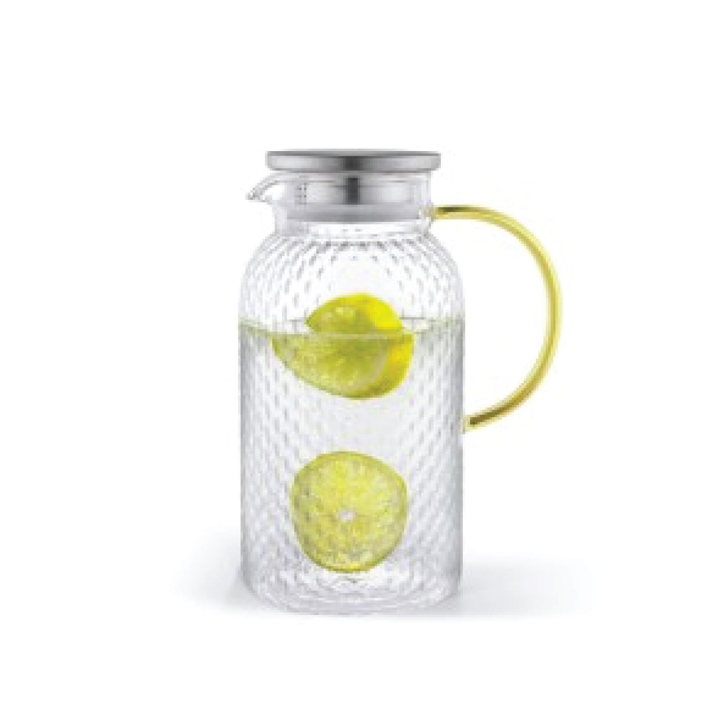 FISSMAN Jug 1900 ml with filter (borosilicate glass) 