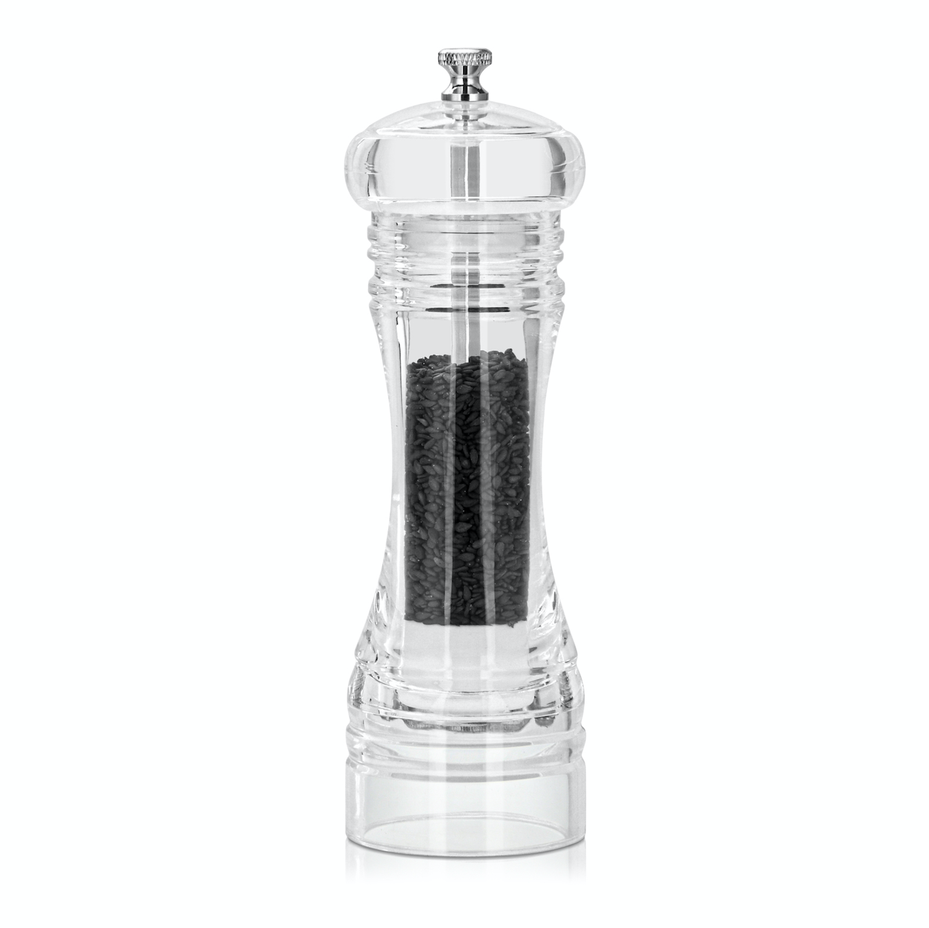 Salt & pepper mill 165x5 cm (acrylic body with ceramic grinder)