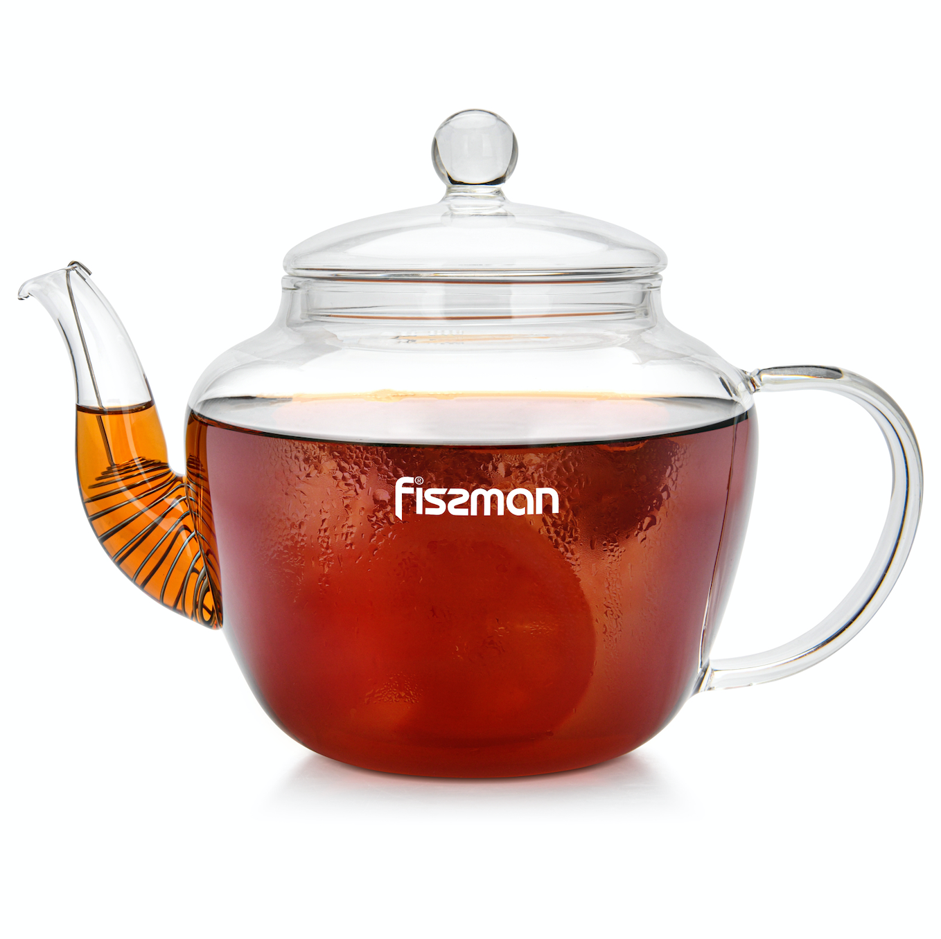 Tea pot 1000 ml with steel infuser (heat resistant glass)