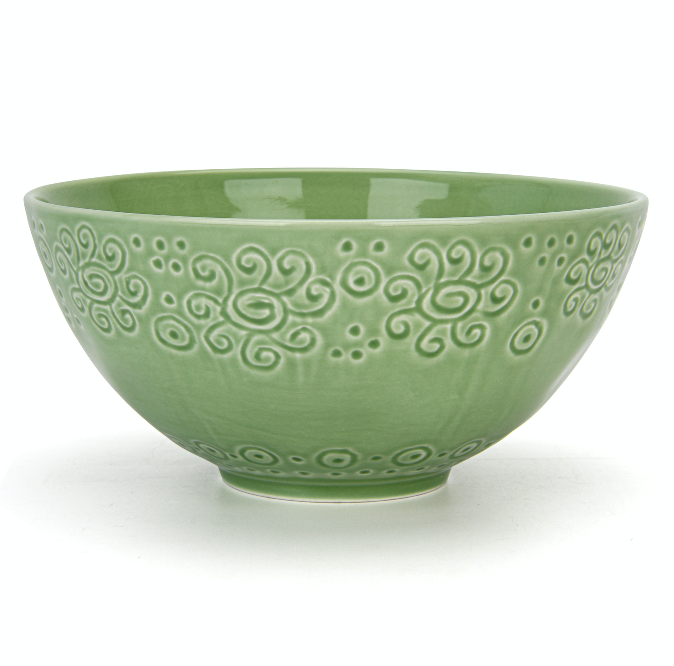 Ceramic Bowl 1800 ml Green