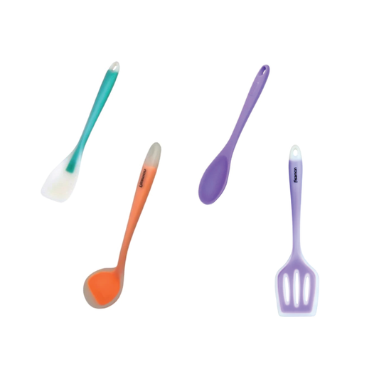 FISSMAN Silicone Utensils 4 Pack